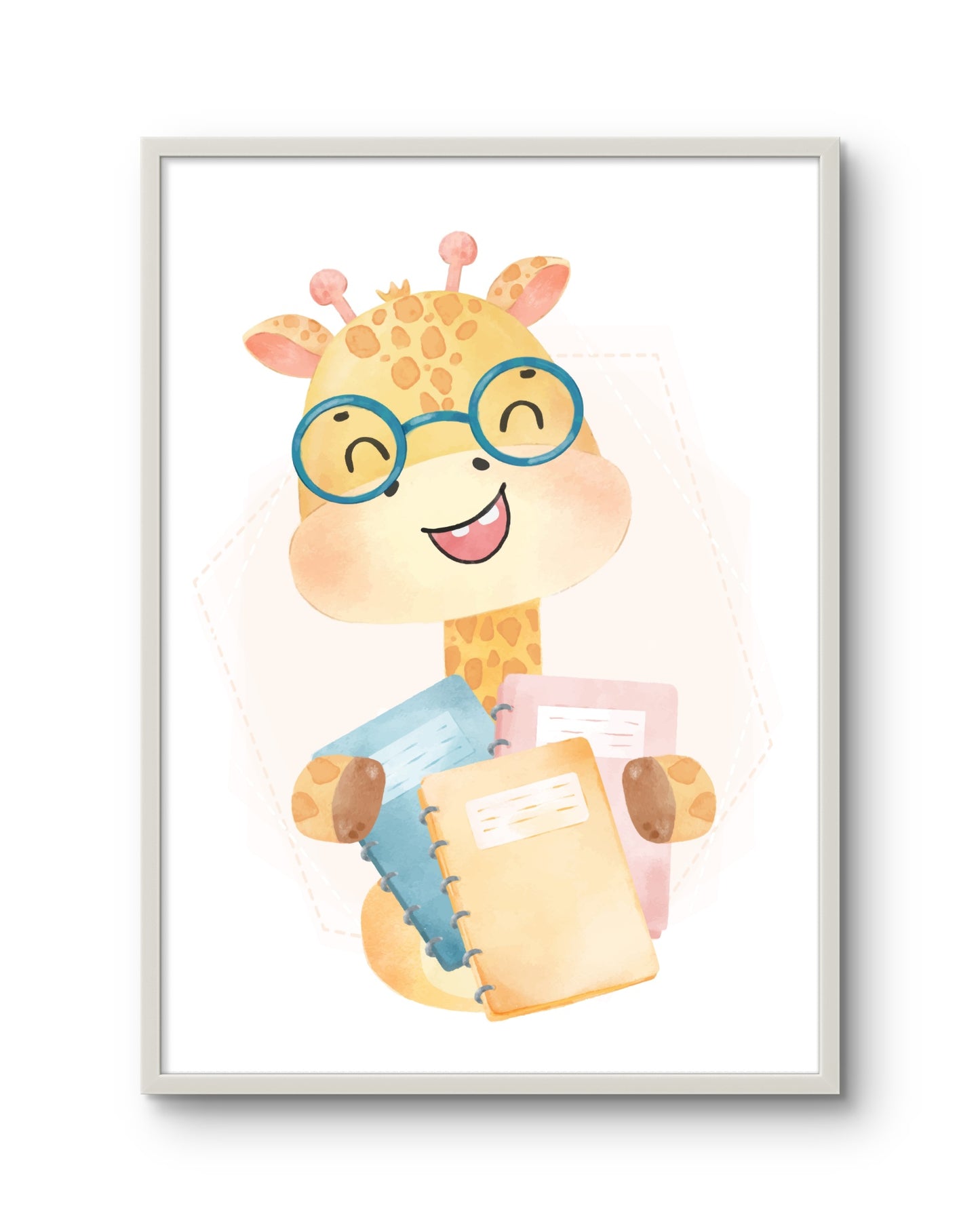 Happy Student Giraffe
