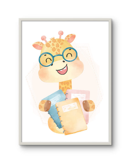 Happy Student Giraffe