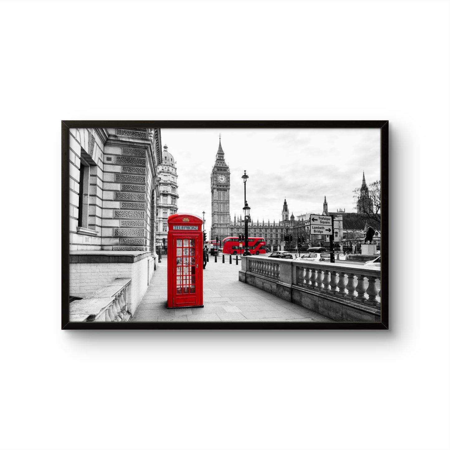 Red Phone Booth & Big Ben View