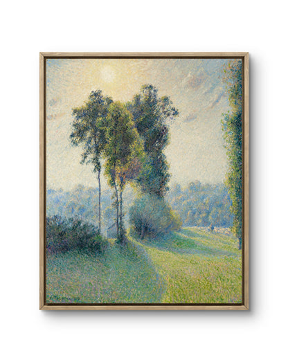 Landscape at Saint-Charles, near Gisors, Sunset
