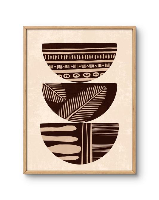 Handcrafted Tribal Pattern Art