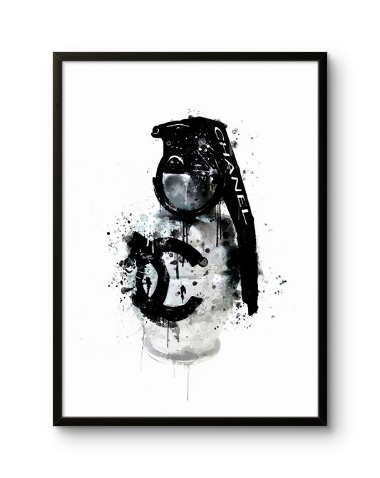 Chanel Grenade Art