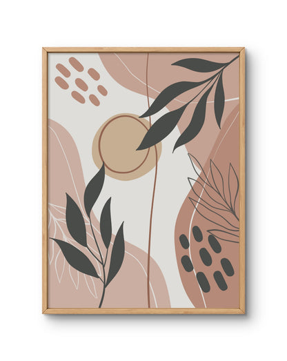 Earthy Abstract Botanicals Line & Shape