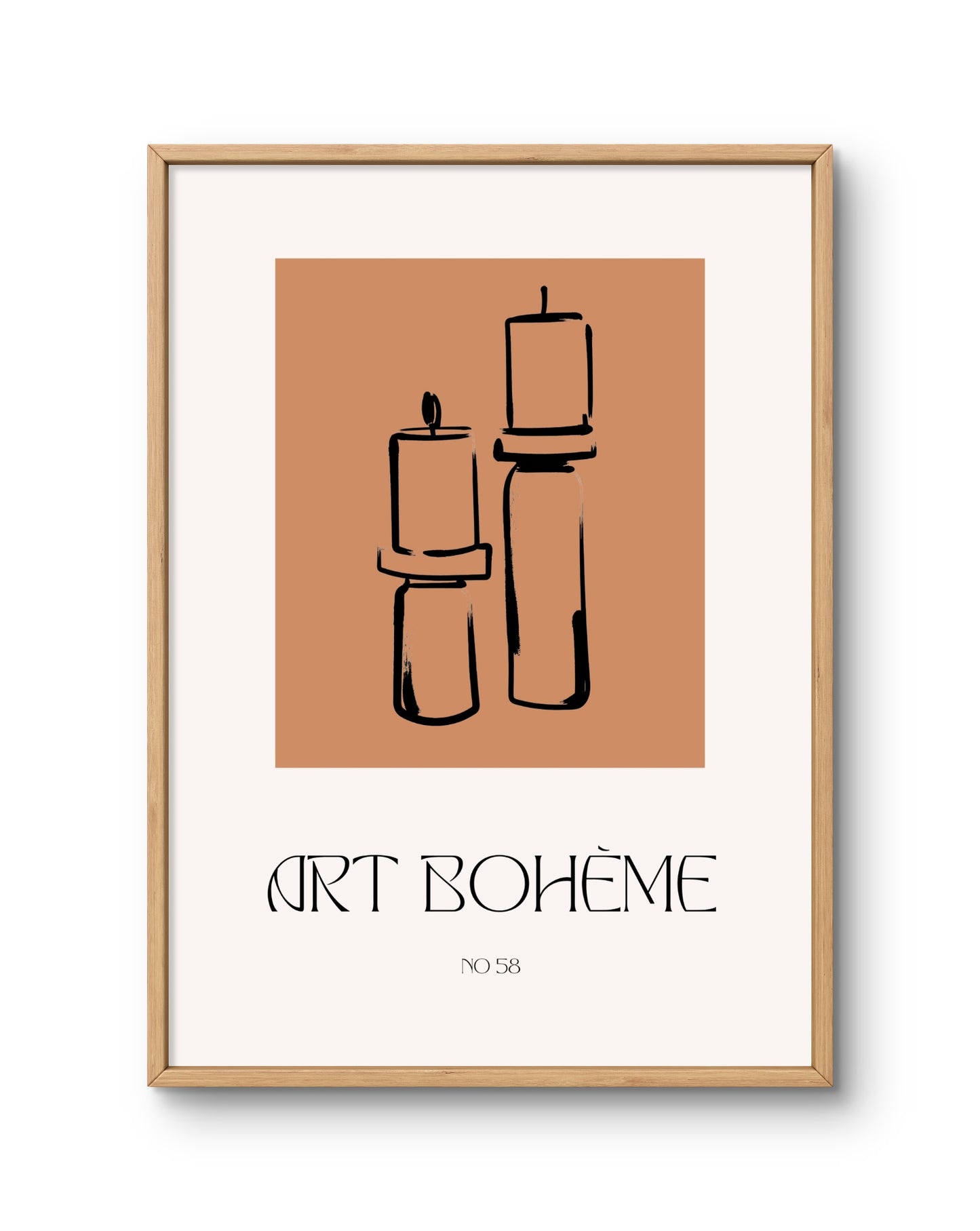 Art Boheme no. 58 Candle Still Life
