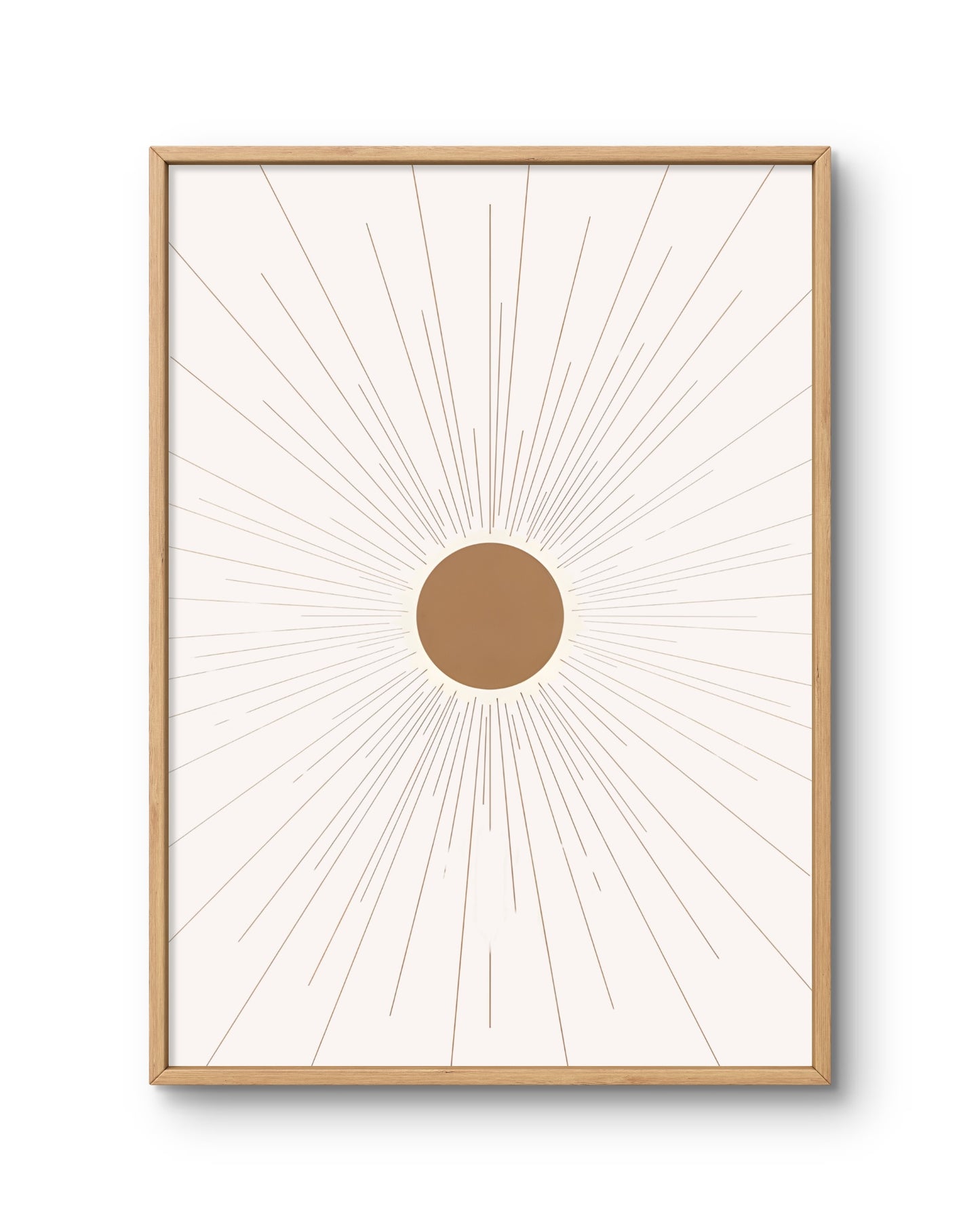 Minimal Sun Circle (centered)