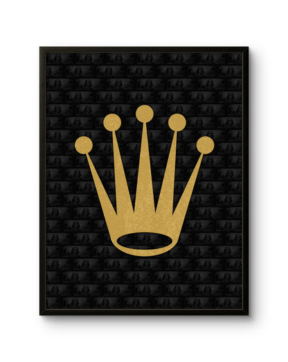 Golden Rolex Crown
