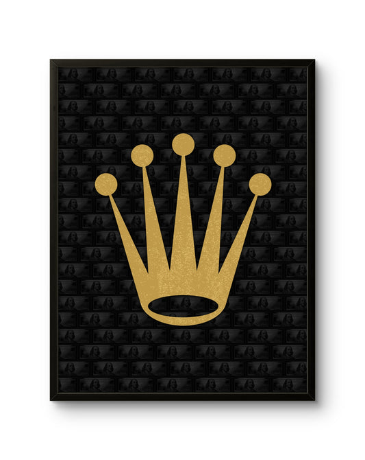 Golden Rolex Crown
