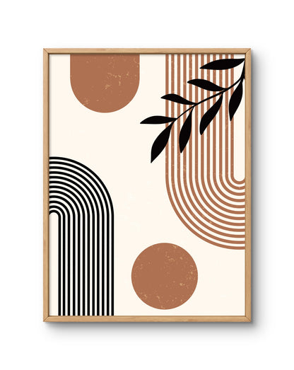 Modern Botanical Line Art