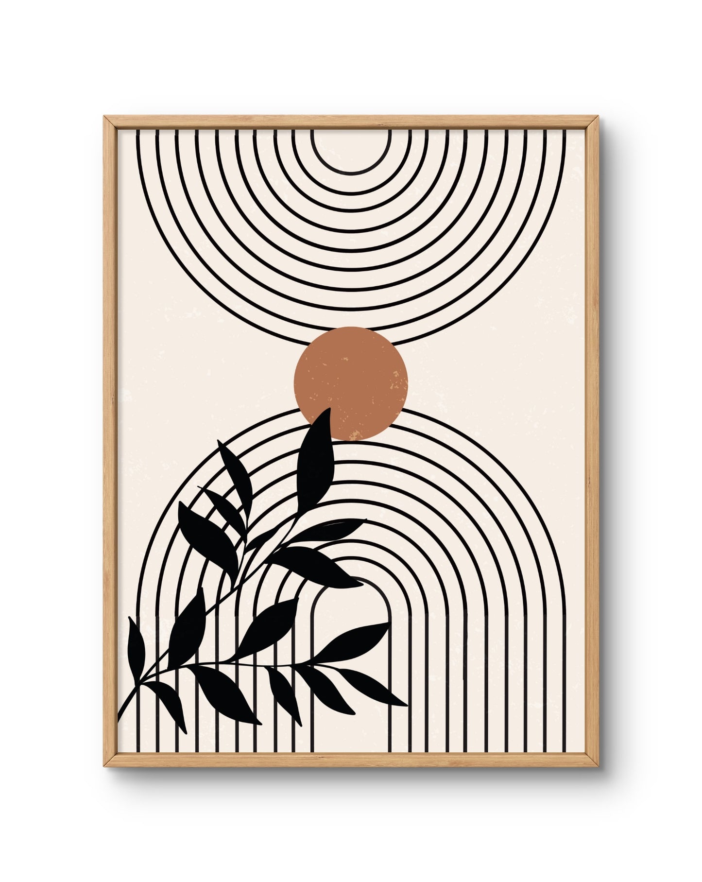 Sunlit Botanical Arch Print