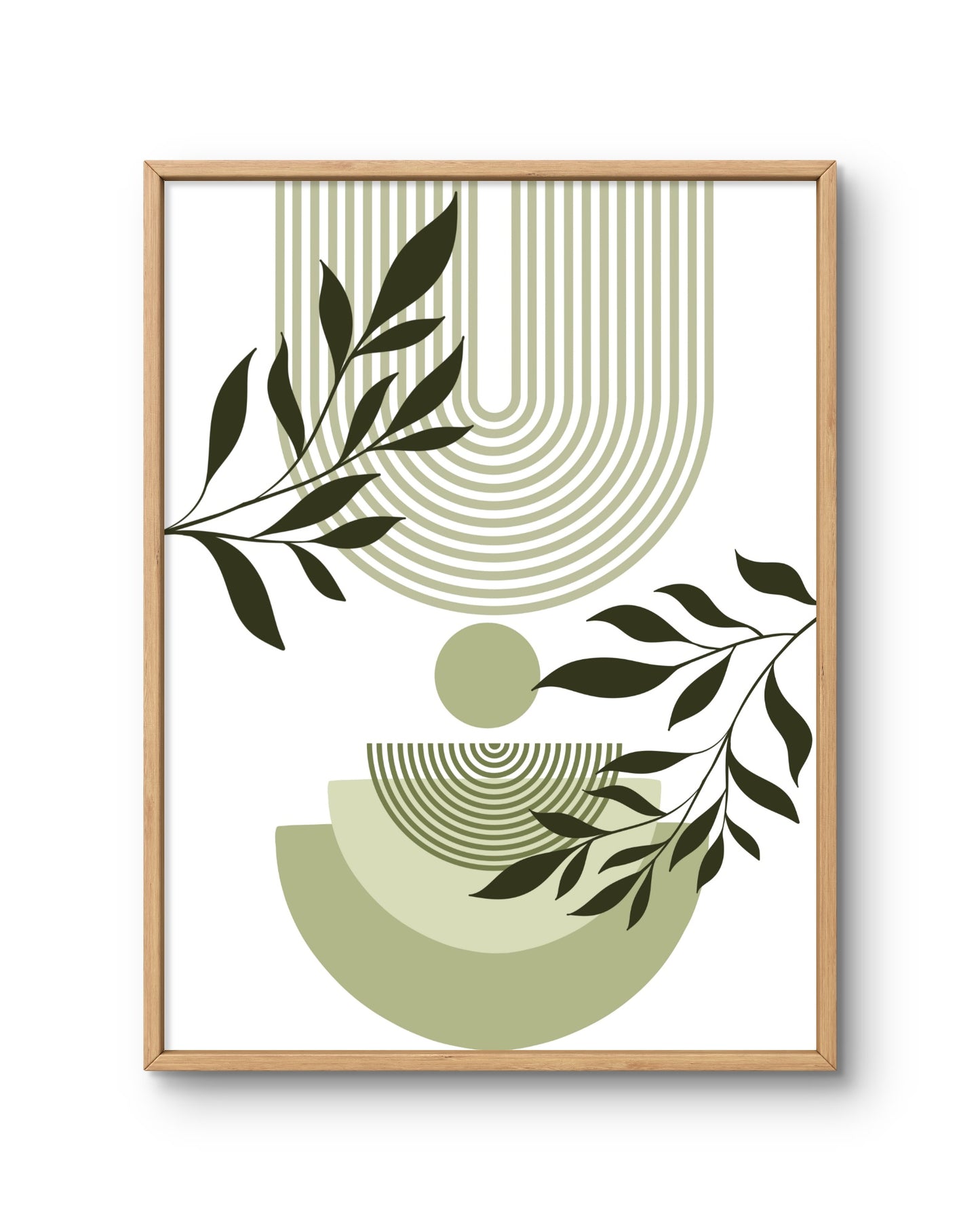 Symmetry & Nature Modern Botanical