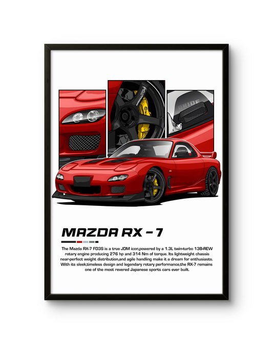 Mazda RX-7 FD3S Rotary Legend