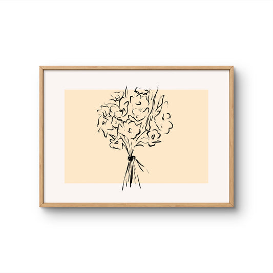 Wild Bouquet Sketch