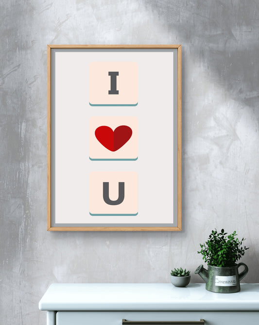 I Love You Blocks