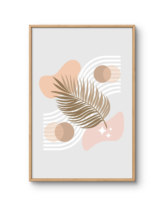 Palm & Motion Abstract Modern Art