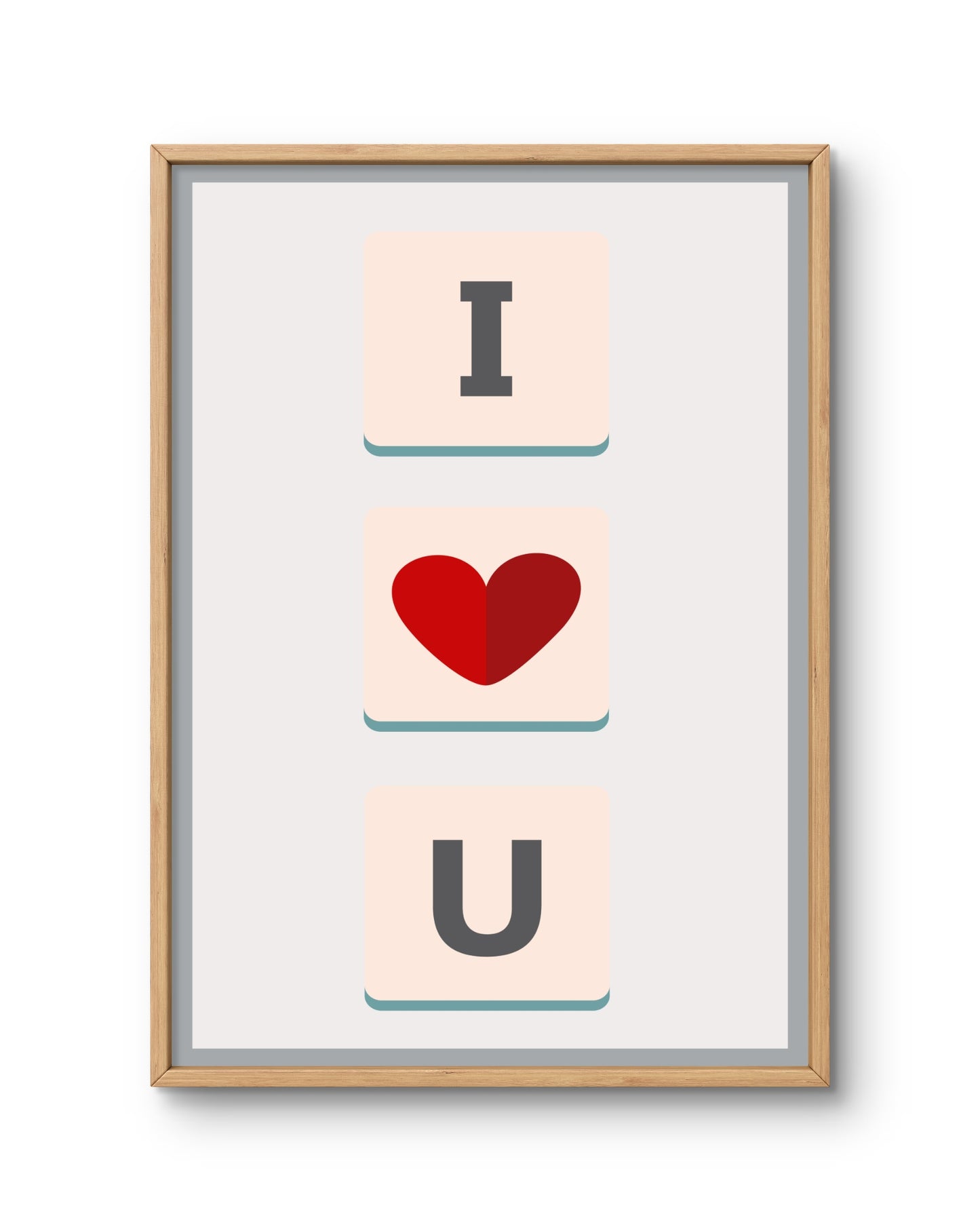 I Love You Blocks