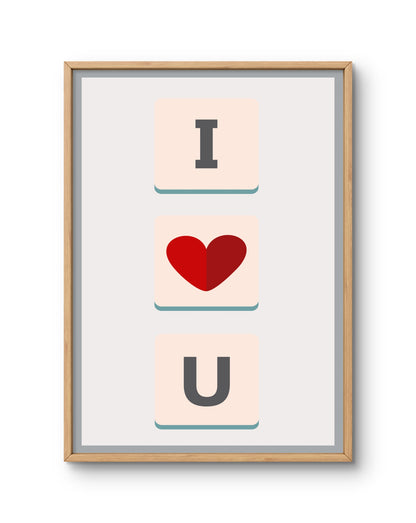 I Love You Blocks