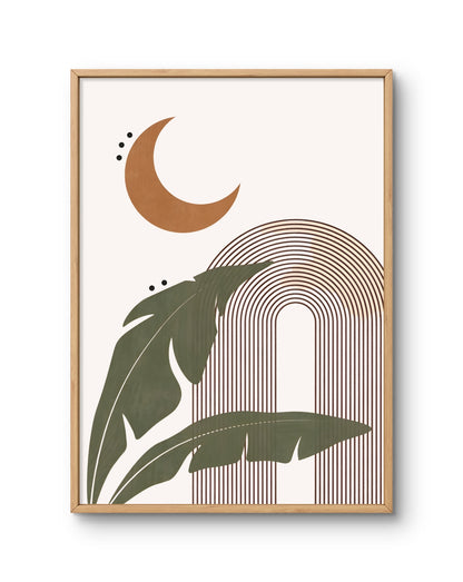 Moonlight Botanical Wall Art