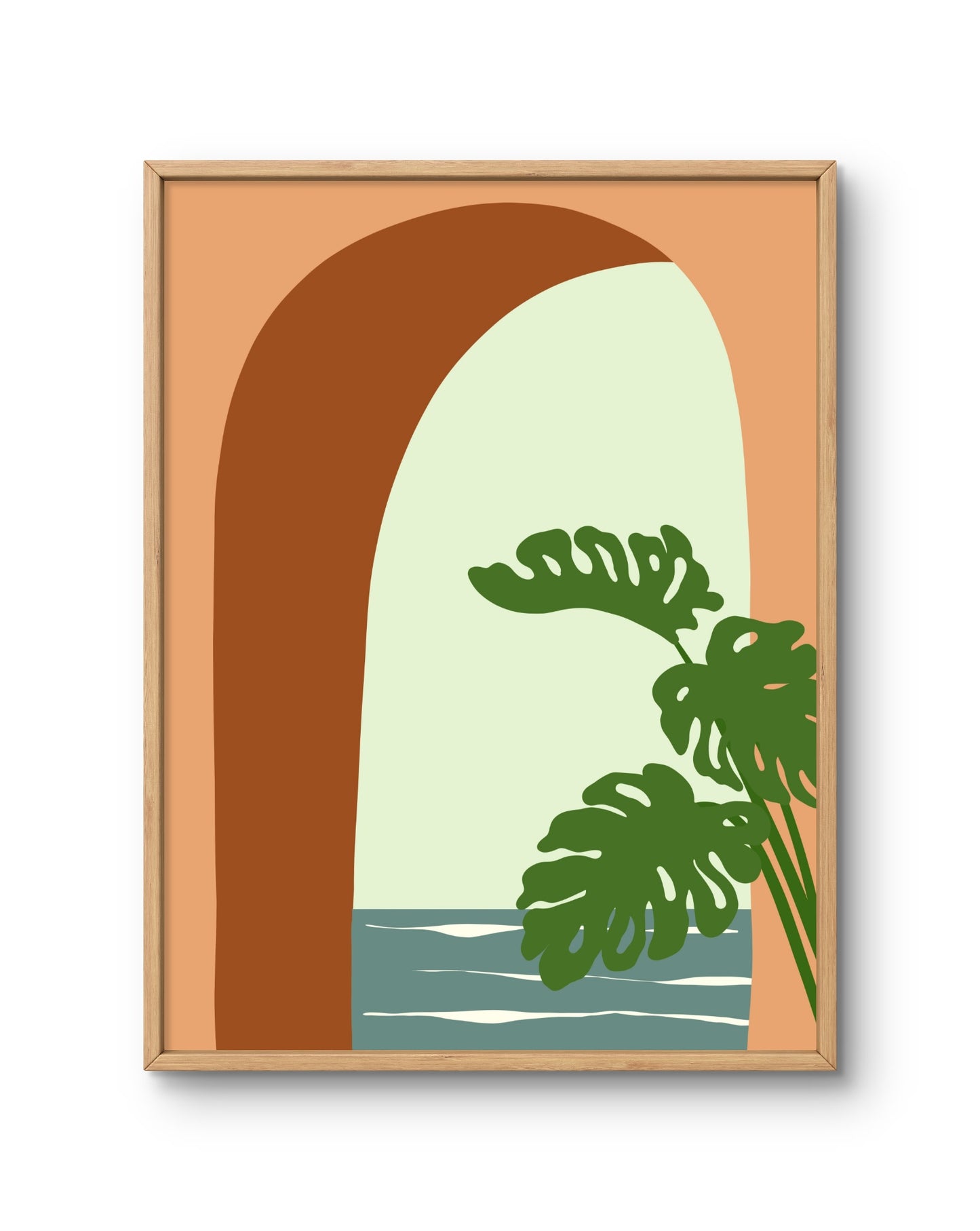 Arch Window Coastal Botanical