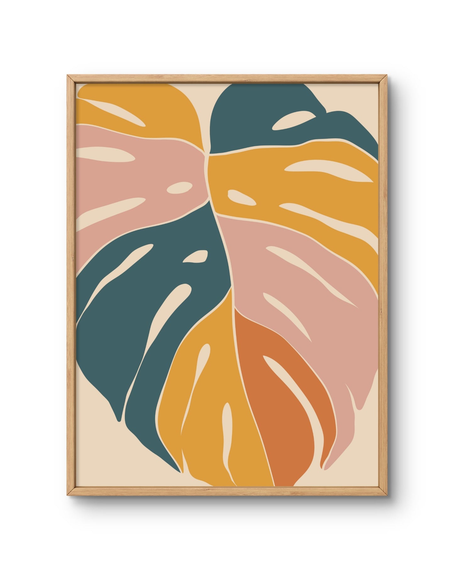 Earthy botanical wall art