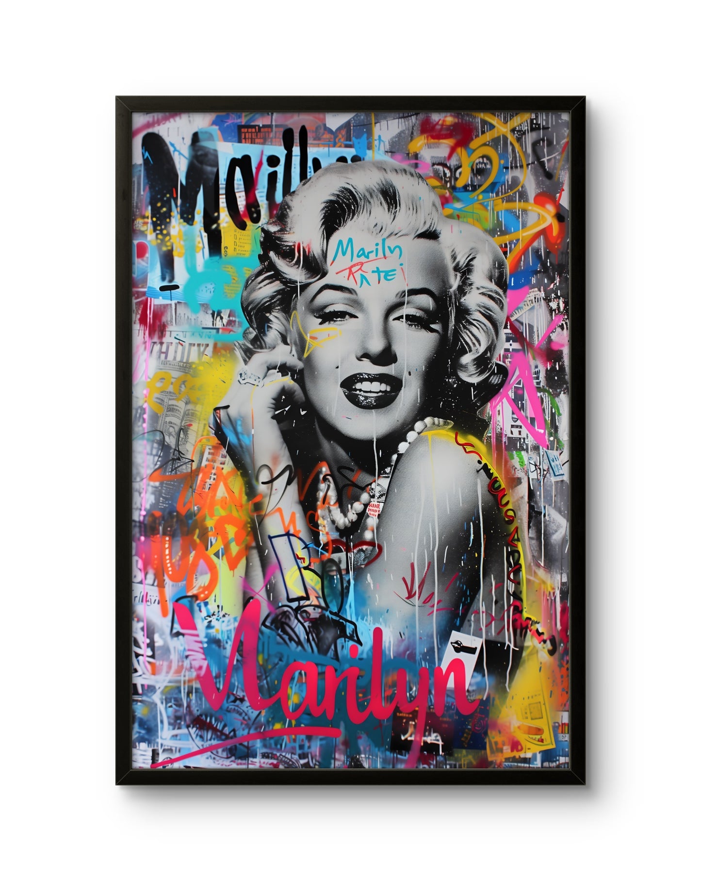 Marilyn Monroe Graffiti