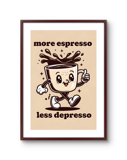 More Espresso, Less Depresso