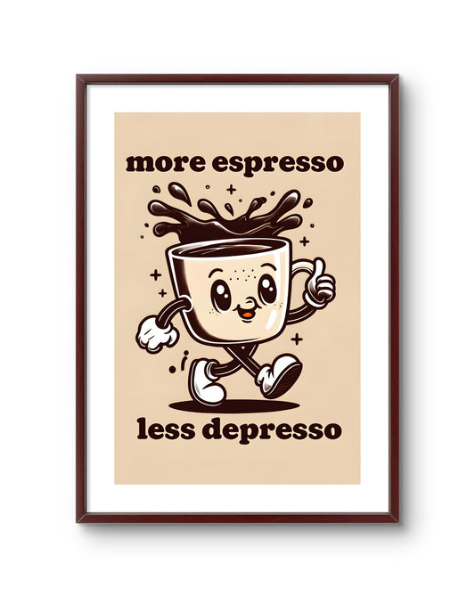 More Espresso, Less Depresso