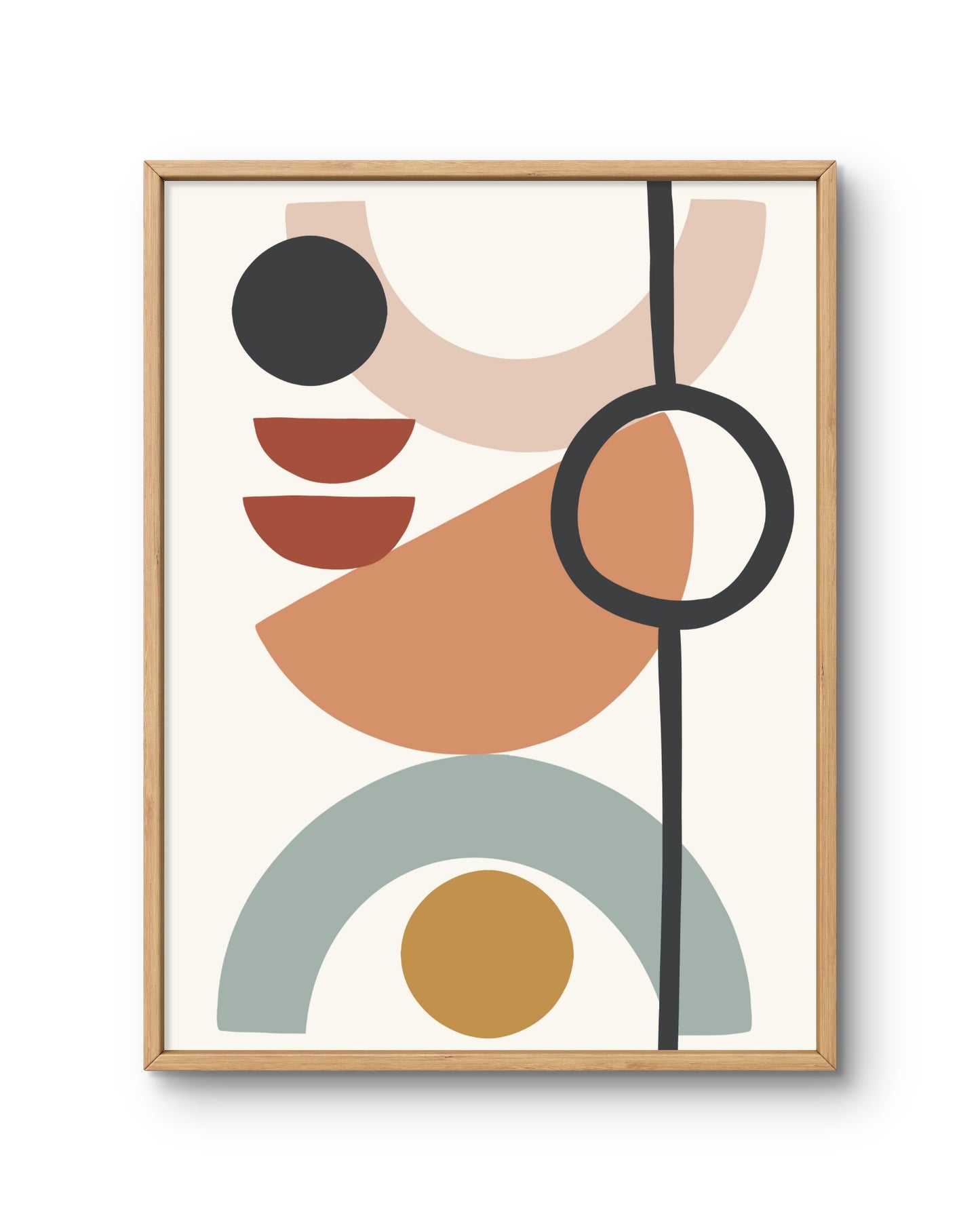 Modern Abstract Face Composition