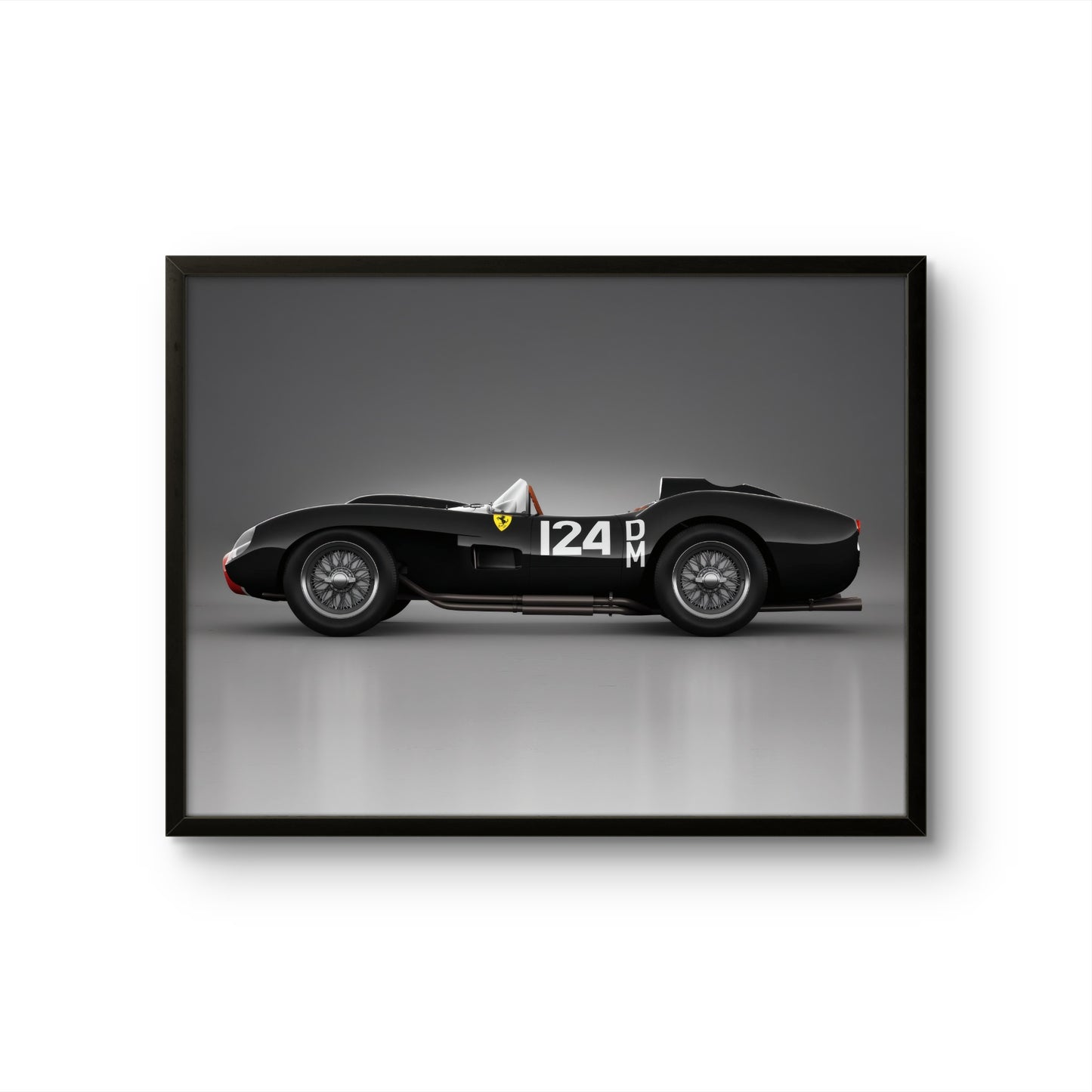 Ferrari Testa Rossa Side Profile