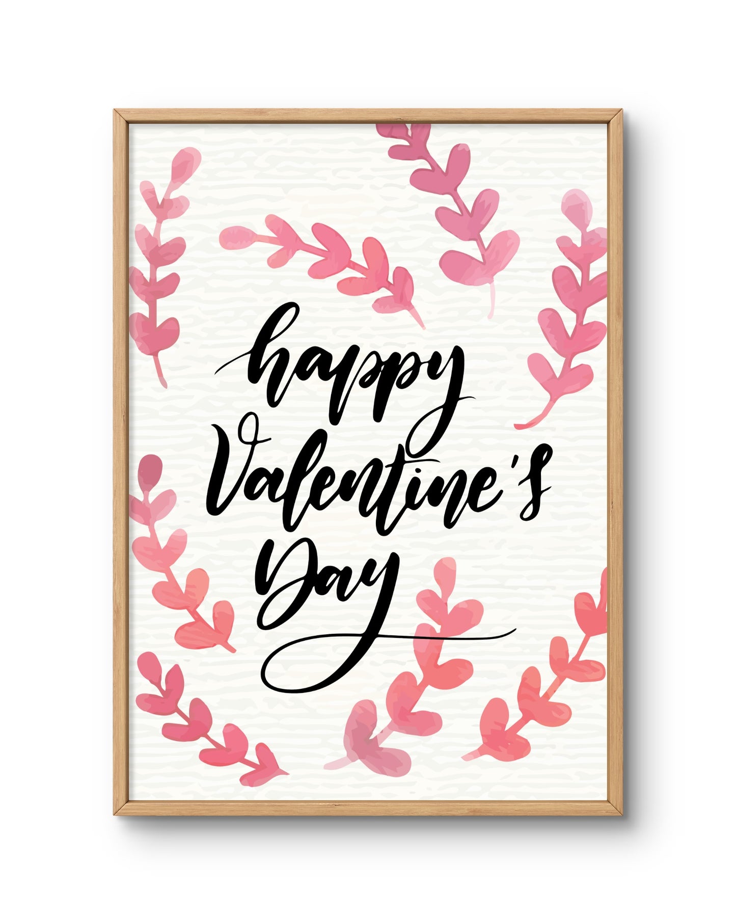 Happy Valentine's Day Leaves