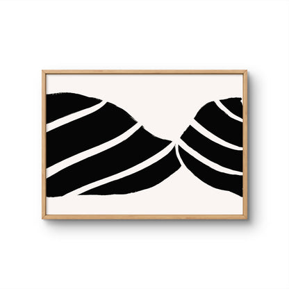 Abstract Black Waves