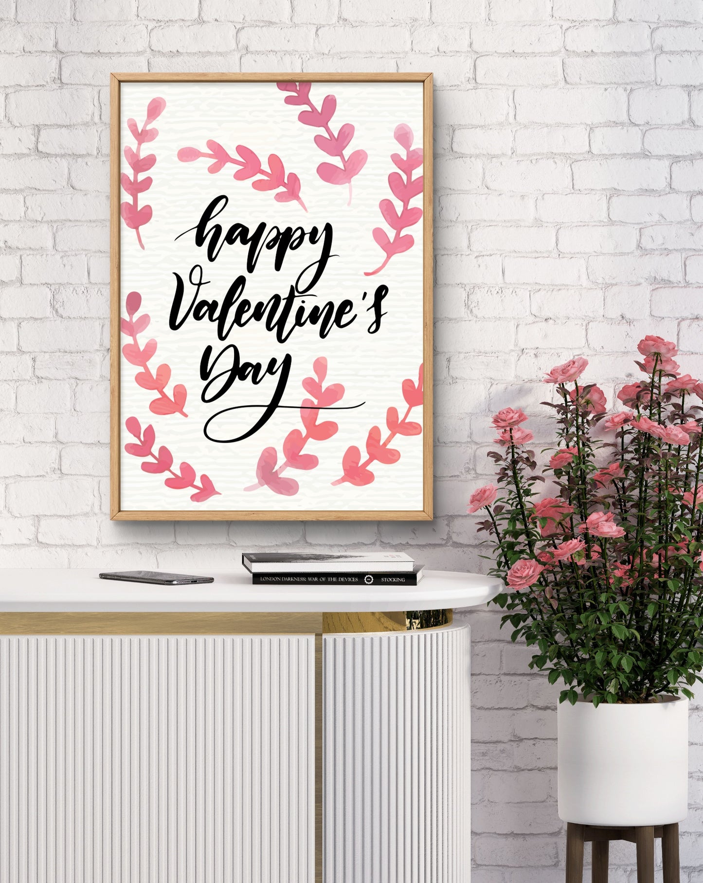 Happy Valentine's Day Leaves