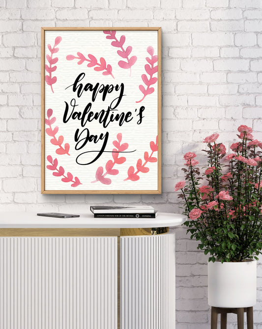 Happy Valentine's Day Leaves