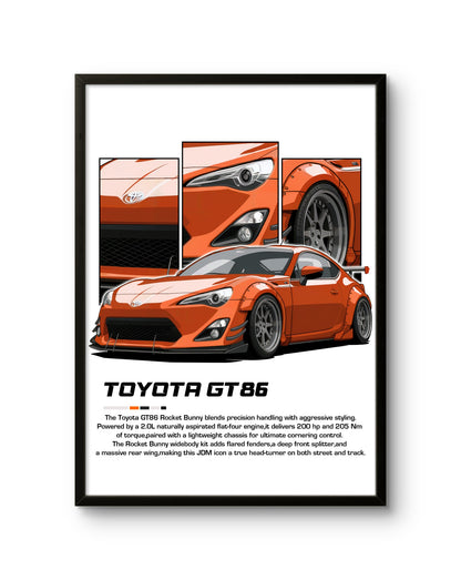 Toyota GT86 Rocket Bunny Attitude