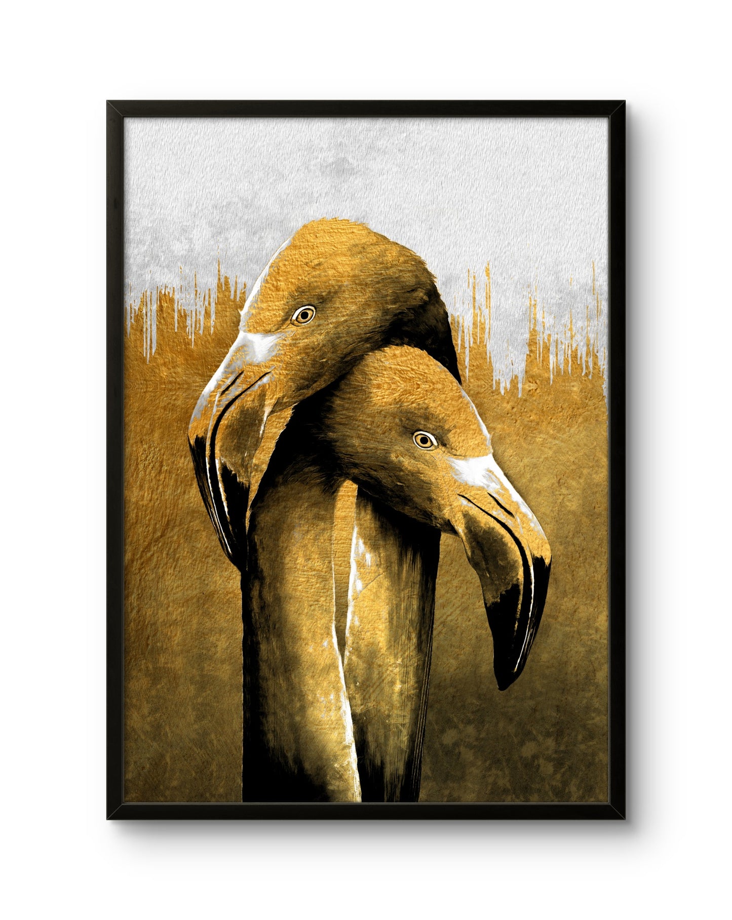 Golden Flamingo Duo