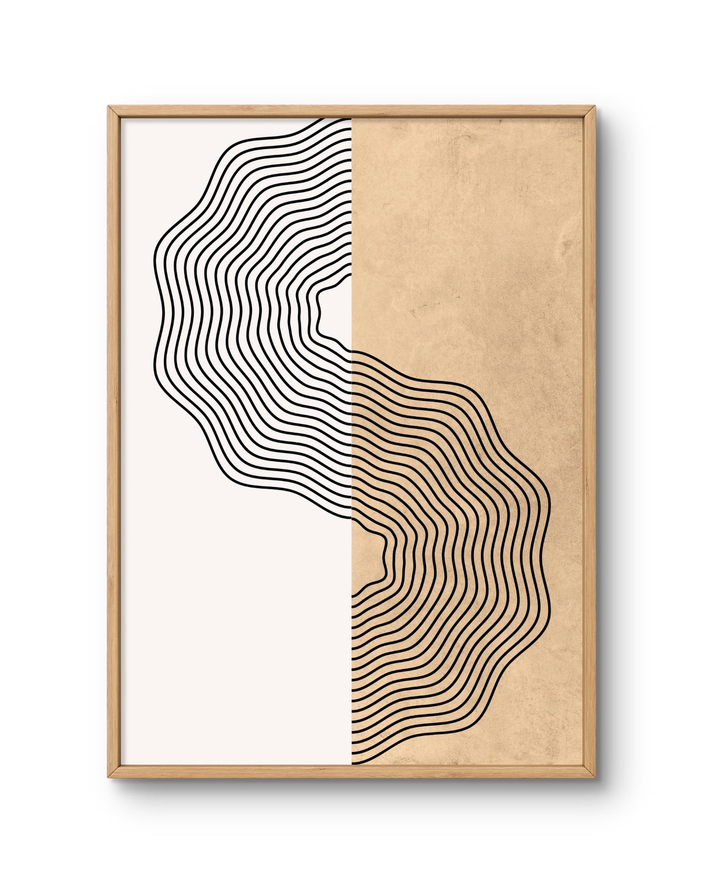 Organic Line Contrast Art