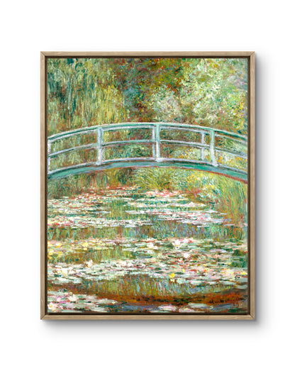 Water Lilies and Japanese Bridge