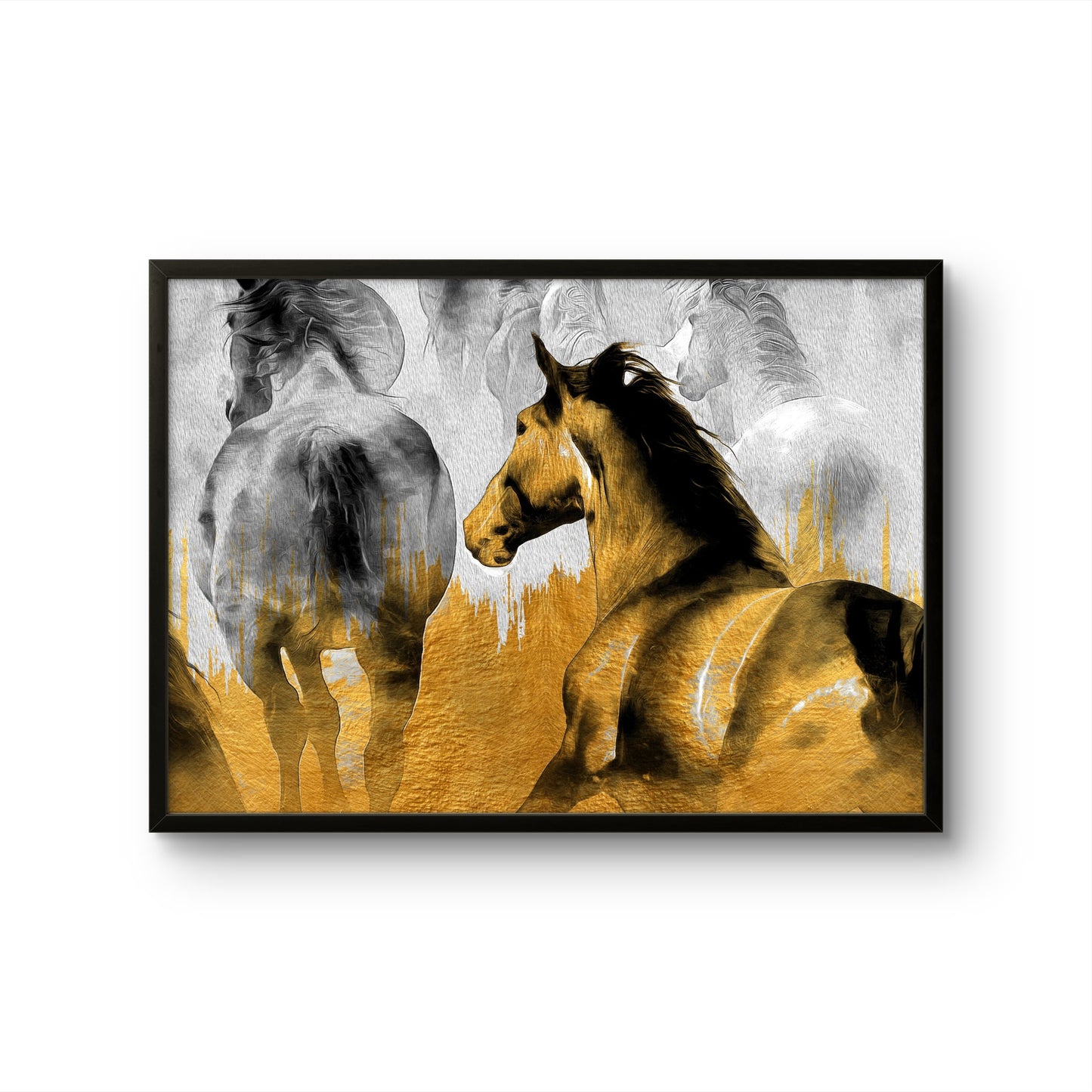 Golden Horses Artwork