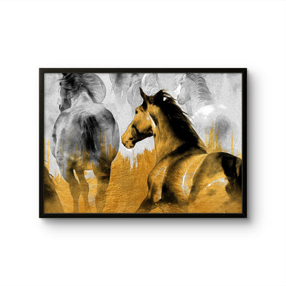 Golden Horses Artwork
