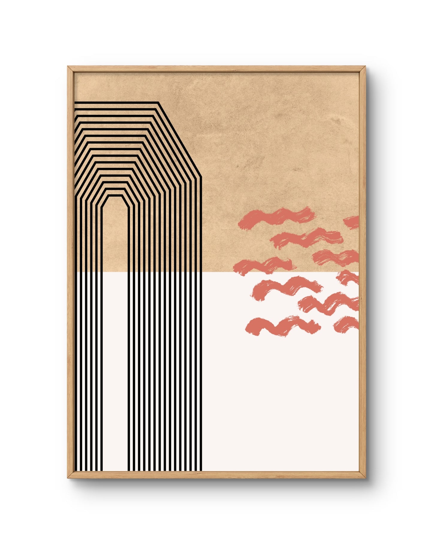 Soft Arch Lines Wall Art