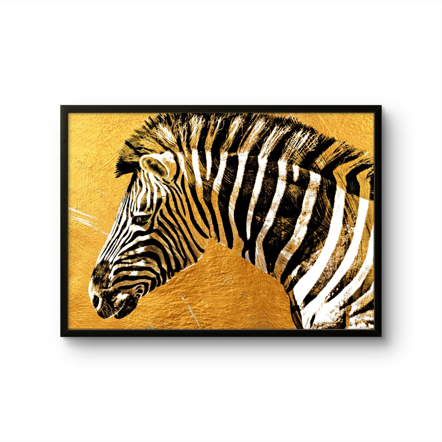 Golden Safari Zebra