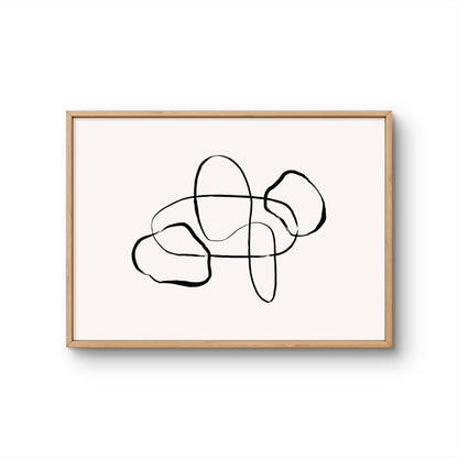 Infinity Abstract Line Art