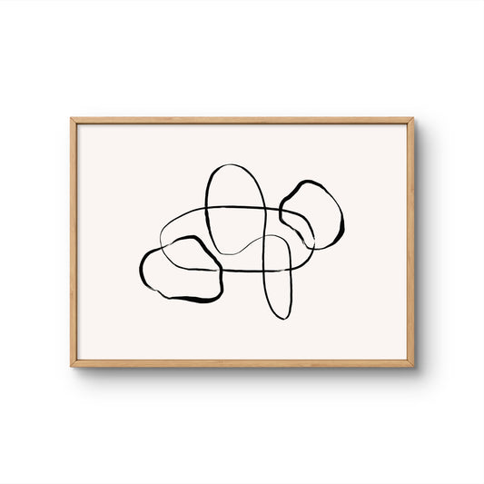 Infinity Abstract Line Art