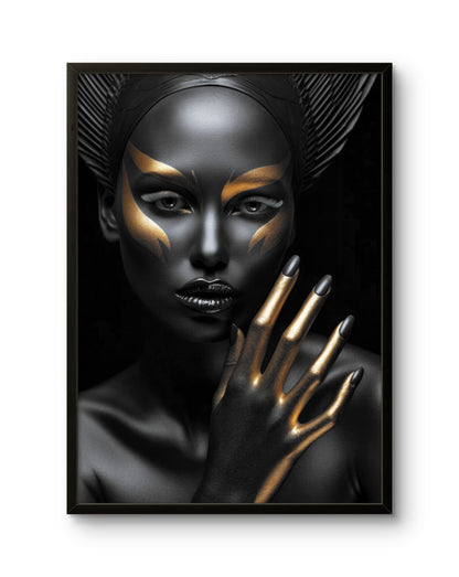 Golden Warrior Portrait