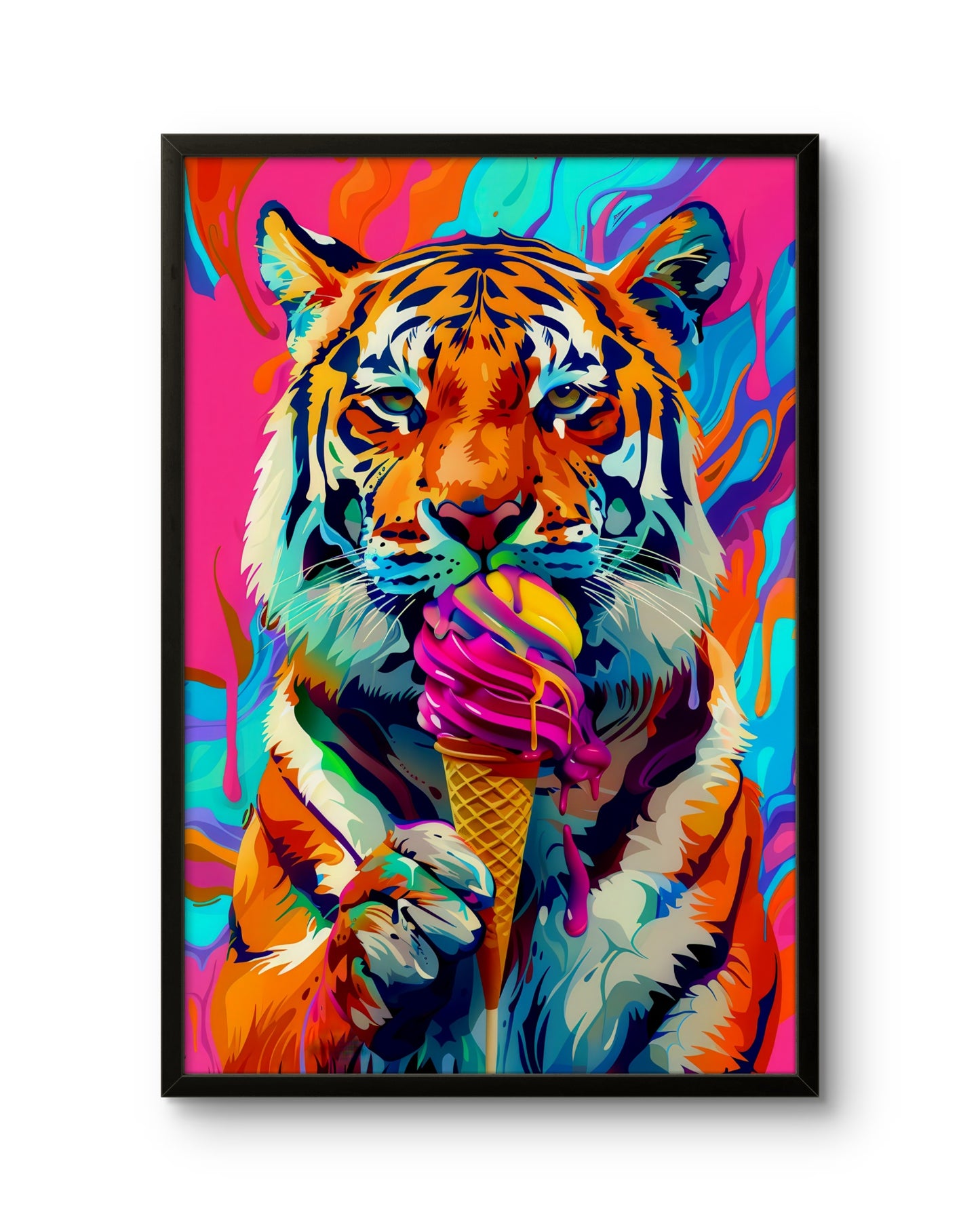Neon Tiger Bliss