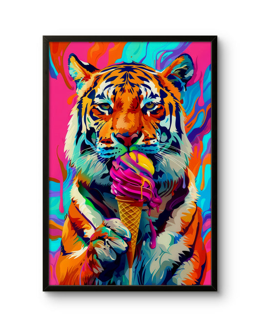 Neon Tiger Bliss
