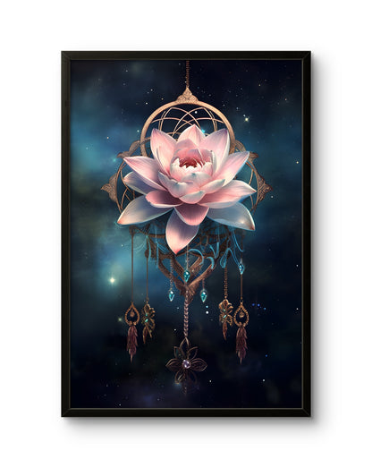 Celestial Lotus Dreamcatcher