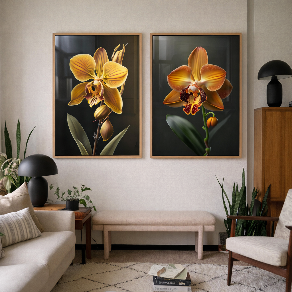 Golden Orchid Serenity