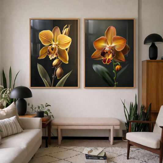 Golden Orchid Serenity