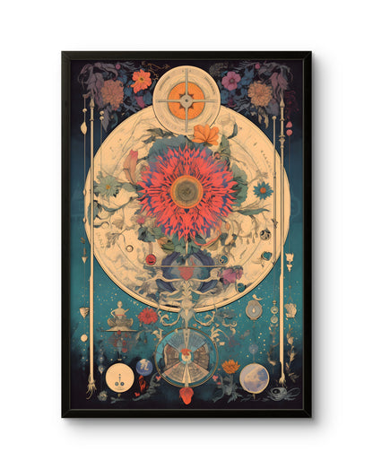 Floral Compass of Fate