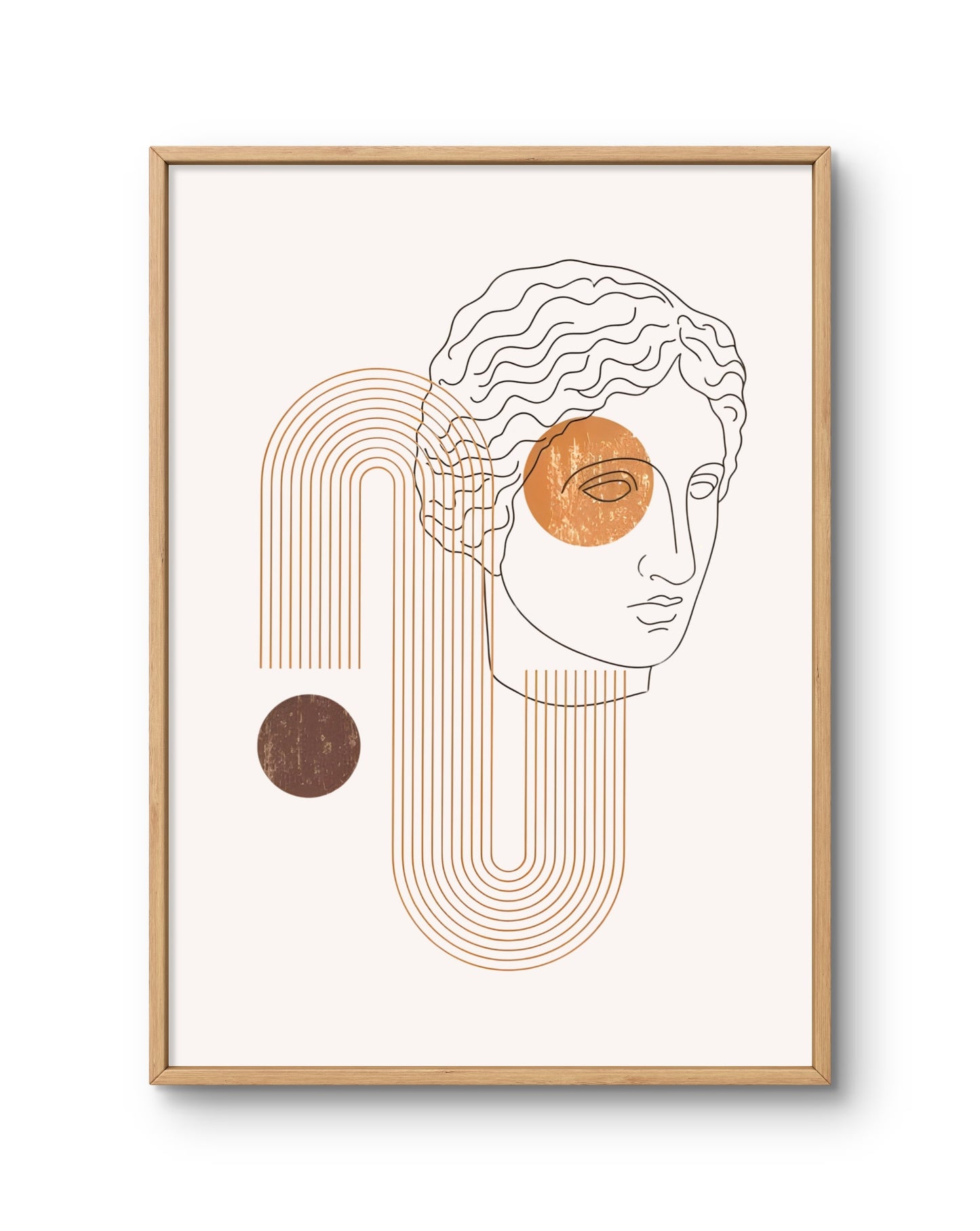 Modern Portrait Abstract Print